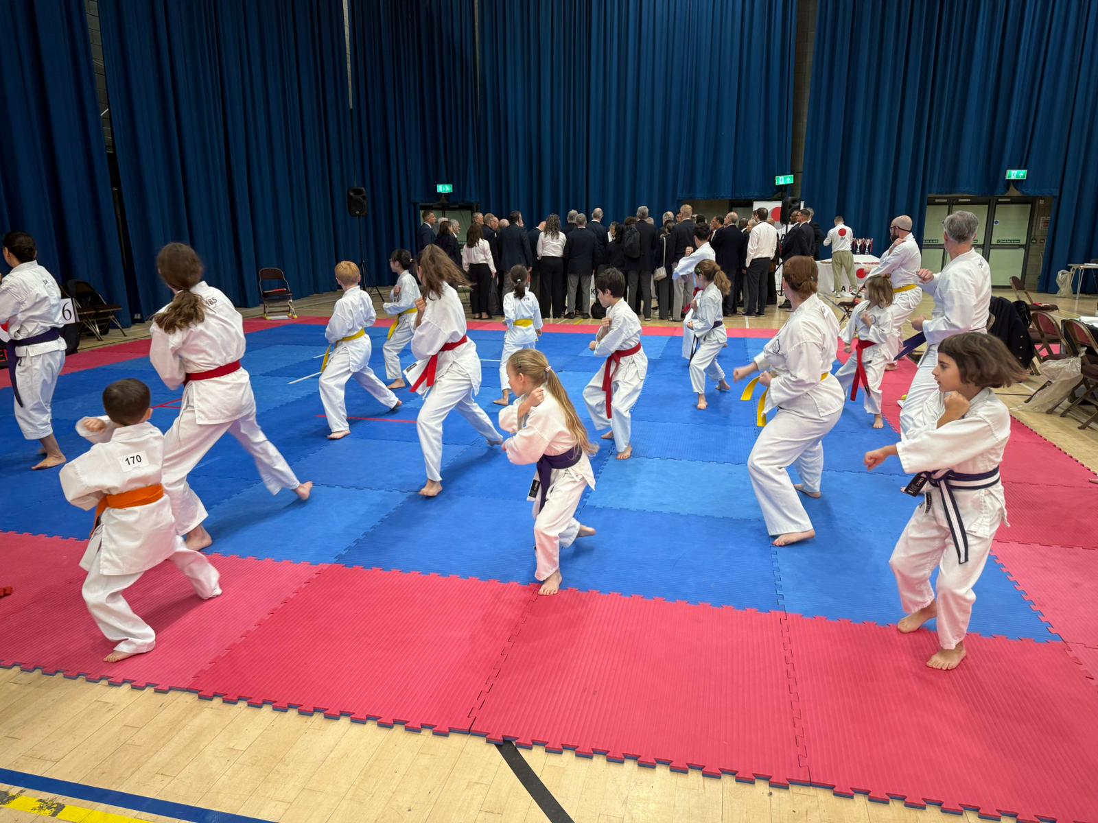 Invicta Karate Academy students attending karate classes in Sevenoaks