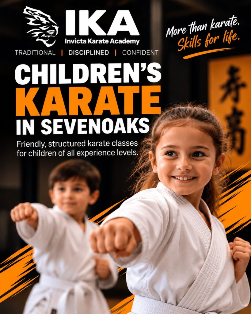 Karate for children in Sevenoaks picture